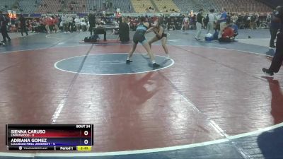 109 lbs Semis & 3rd Wb (16 Team) - Adriana Gomez, Colorado Mesa University vs Sienna Caruso, Lindenwood