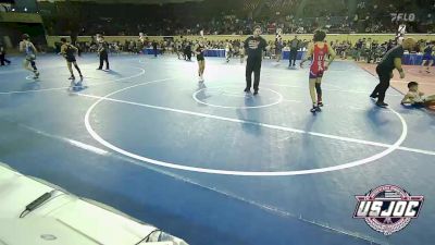 92 lbs Quarterfinal - Aiden Rivera, Wesley Wrestling Club vs Van Smith, Prodigy Wrestling