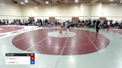 65 kg Rnd Of 16 - Emil Necula, Level Up Wrestling Center vs Colton Weiler, Wisconsin