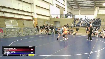 130 lbs Round 2 (3 Team) - Aubrie Molina, Hawaii 1 vs Ashley Smith, New Mexico