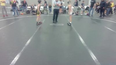 72 lbs Round 2 (8 Team) - Liam Burgett, 84 Athletes vs Jake Kurtz, Diamond Fish