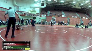 106 lbs 5th Place Match - Diego Yoo, HSE Wrestling Club vs Vaughn Wyatt, Franklin Wrestling Club