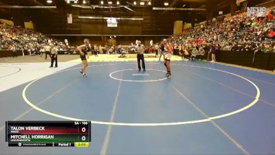 5A - 106 lbs Champ. Round 1 - Talon Verbeck, Maize vs Mitchell Horrigan, Leavenworth