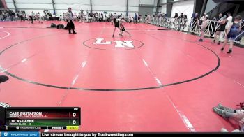 80 lbs Rd# 9- 2:15pm Saturday Final Pool - Lucas Layne, Minion Black vs Case Gustafson, Minnesota Funky Singlets