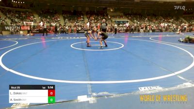 76 lbs Round Of 32 - Logan Oakes, Sebolt Wrestling Academy vs Abram Smith, River Valley Youth