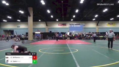 170 lbs Semifinal - Cheyenne Williams, Ottawa - Arizona (W) vs Katie Gakin, Grays Harbor (W)