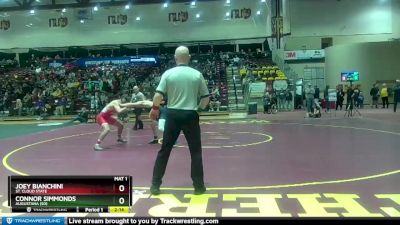 149 lbs Semifinal - Joey Bianchini, St. Cloud State vs Connor Simmonds, Augustana (SD)