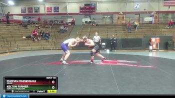 285 lbs Cons. Round 3 - Thomas Massengale, Drury vs Kelton Farmer, Kentucky Wesleyan