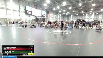 83 lbs Champ. Round 1 - Cruz Knopp, Lakeland WC vs Luke Provost, COWA