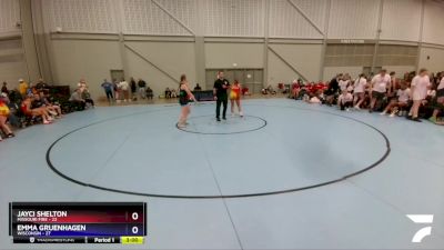 138 lbs Semis & 3rd Wb (16 Team) - Jayci Shelton, Missouri Fire vs Emma Gruenhagen, Wisconsin