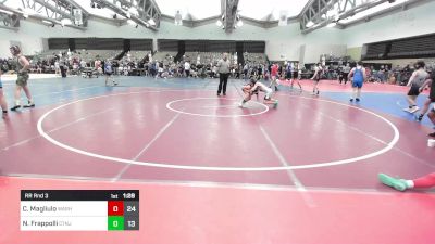 81 lbs Rr Rnd 3 - Cam Magliulo, Warhawks vs Nico Frappolli, Cordoba Trained