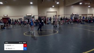 48 kg Rnd Of 32 - Taegan Leavitt, Champions Wrestling Club vs Blake Mauch, Sons Of Atlas Wrestling Club