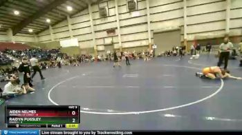 87 lbs Round 1 (4 Team) - Raidyn Pugsley, Idaho 1 vs Aiden Nelmes, Warriors Of Christ