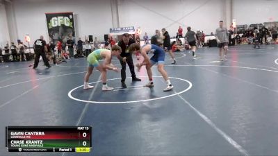 130 lbs Quarterfinal - Chase Krantz, Young Guns Nashville vs Gavin Cantera, Louisville WC