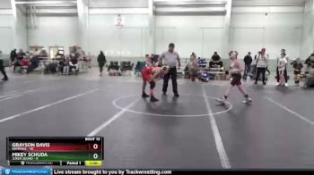 92 lbs Round 4 (8 Team) - Grayson Davis, Rampage vs Mikey Schuda, Joker Squad