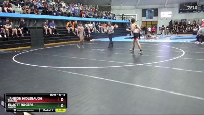 JV-12 lbs Round 1 - Elliott Rogers, Marion vs Jamison Hidlebaugh, Grinnell