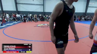 150 lbs Champ. Round 1 - Tony Guizar, Ono Kine Wrestling Club vs Thailyn Reynolds, Pioneer Grappling Academy