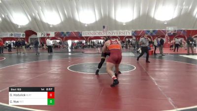 285 lbs Prelims - Greg Hodulick, Buffalo vs Cole Nye, Pittsburgh