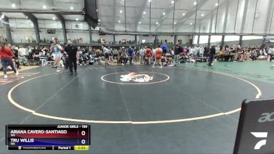 190 lbs Semifinal - Ariana Cavero-Santiago, WA vs Tru Willis, WA