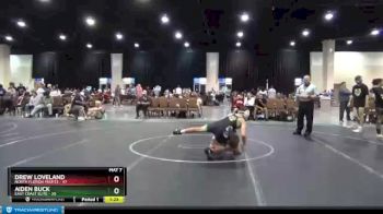 140 lbs Round 4 (6 Team) - Drew Loveland, North Florida Misfits vs Aiden Buck, East Coast Elite