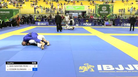 LUIZ DOS SANTOS PEREIRA vs JOSE EDSON GUIMARAES SALES 2024 Brasileiro Jiu-Jitsu IBJJF