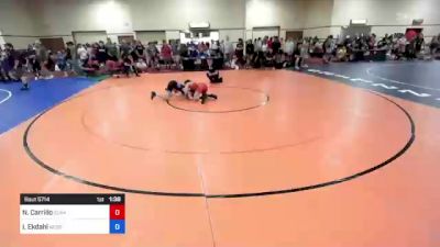 55 kg Cons 32 #2 - Nathan Carrillo, Sunkist Kids/Monster Garage vs Isaac Ekdahl, Nebraska