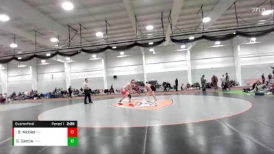 141 lbs Quarterfinal - Blake McGee, Wabash vs Gavin Garcia, Indianapolis