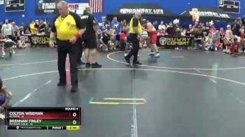 60 lbs Round 4 (6 Team) - Colton Wiseman, Olympia vs Brennan Finley, Missouri Gold