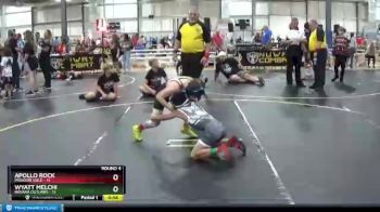 65 lbs Round 4 (6 Team) - Apollo Rock, Missouri Gold vs Wyatt Melchi, Indiana Outlaws