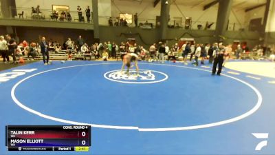 138 lbs Cons. Round 4 - Talin Kerr, WA vs Mason Elliott, WA