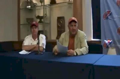 Arkansas-Texas Dual Meet Press Conf