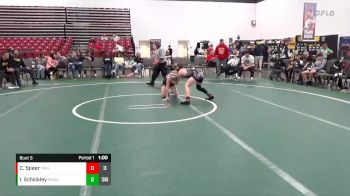 100 lbs Semis & 1st Wrestleback (8 Team) - Iziah Schickley, POWA (CO) vs Cole Speer, Team Missouri (MO)