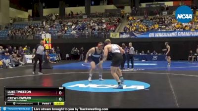 285 lbs Cons. Round 3 - Crew Howard, Nebraska-Kearney vs Luke Tweeton, UMary