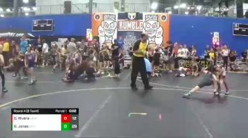 60 lbs Round 4 (8 Team) - Brayden Jones, Team Gotcha vs Denver Rivera, ARES Red