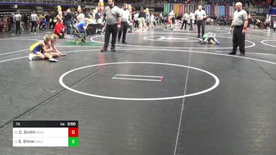 75 lbs Round Of 32 - Collin Smith, Pocono Mtn East vs Sebastian Shine, Greater Latrobe