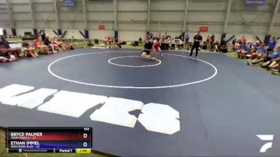 132 lbs Semis & 3rd Wb (16 Team) - Bryce Palmer, Team Texas A vs Ethan Immel, Wisconsin Blue