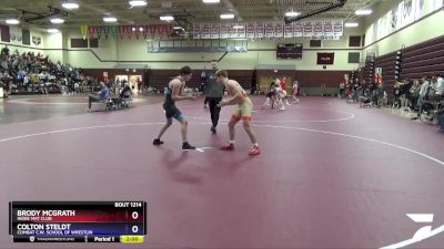 16U-5 lbs Round 5 - Brody McGrath, Indee Mat Club vs Colton Steldt, Combat C.W. School Of Wrestlin