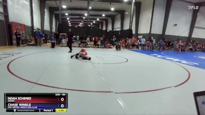 84 lbs Semifinal - Noah Schimke, NWWC vs Chase Winkle, Mat Demon Wrestling Club