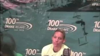 Lolo Jones Press Conference - 2009 Drake Relays