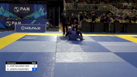 CELIO JOSÉ GALDINO CAMARGO vs ROBERT JOSEPH COURTNEY 2024 Pan Jiu Jitsu IBJJF Championship