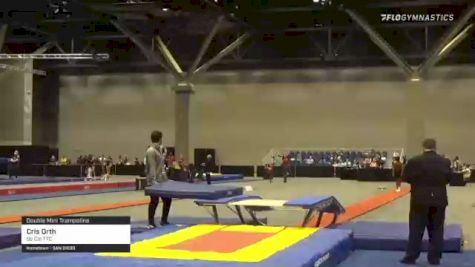 Cris Orth - Double Mini Trampoline, So Cal TTC - 2021 USA Gymnastics Championships
