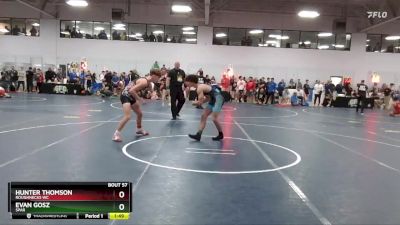 140 lbs Champ. Round 1 - Hunter Thomson, Roughnecks WC vs Evan Gosz, SPAR