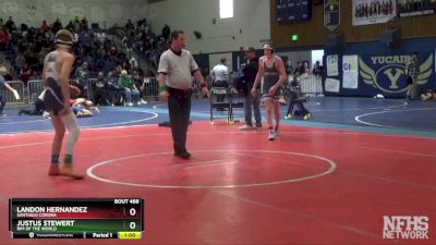 138 lbs Cons. Round 4 - Landon Hernandez, Santiago Corona vs Justus Stewert, Rim Of The World