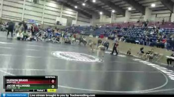 78 lbs Semis & Wb (16 Team) - Jacob Millward, Utah Gold vs Hudson Bragg, Bear Cave