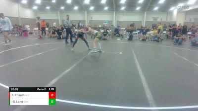 92-96 lbs Round 2 - Braden Lane, Gracie Barra Westchase vs Elijah Friend, Warhawks