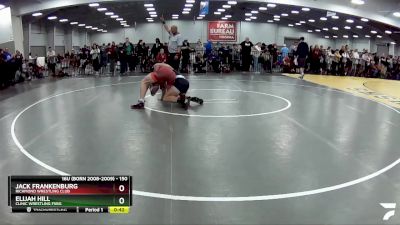 150 lbs Cons. Round 1 - Jack Frankenburg, Richmond Wrestling Club vs Elijah Hill, Clinic Wrestling FXBG