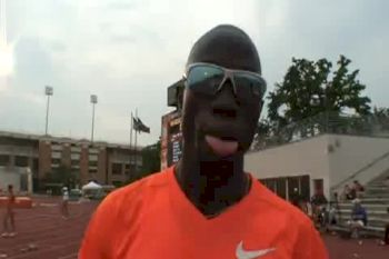 Lopez Lomong feeling good at the Texas Invitational