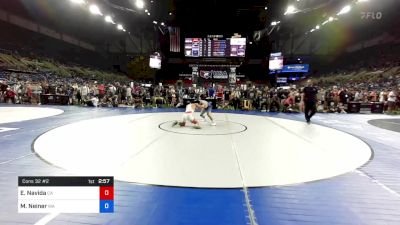 132 lbs Cons 32 #2 - Elias Navida, California vs Mitchell Neiner, Washington