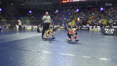 60 lbs Round Of 16 - Max Moyer, Bangor vs Brock Taylor, Beth Center