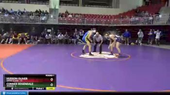 160 lbs Round 1 (8 Team) - Hudson Oliver, Grand Island vs Conner Rosendale, Seward